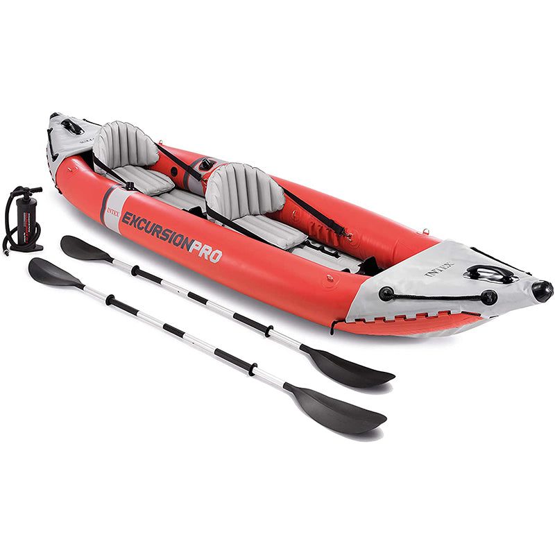 Intex Excursion Pro Kayak, Professional Series Inflatable Fishing Kayak